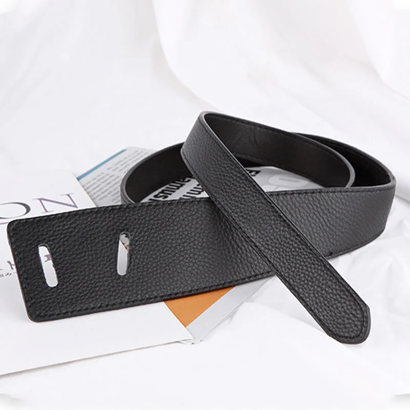 Solid Color Knot Belt Women's Dress Leather Belt - Image 9