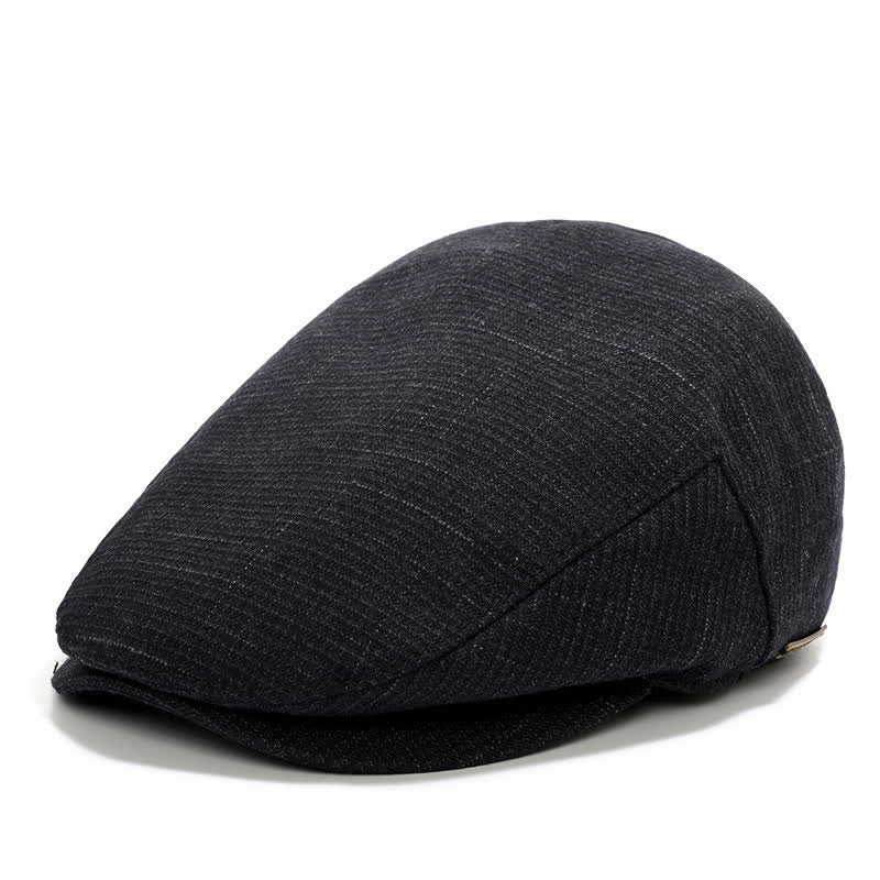 Sport Ivy Flat Cap with Earflap Beret - Image 7