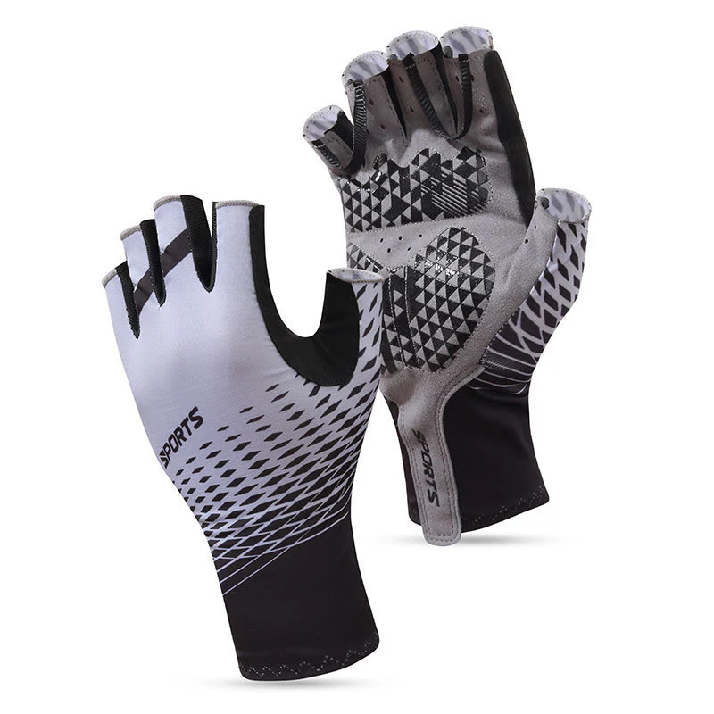 Sports Anti-Slip Breathable Fingerless Gloves - Image 12