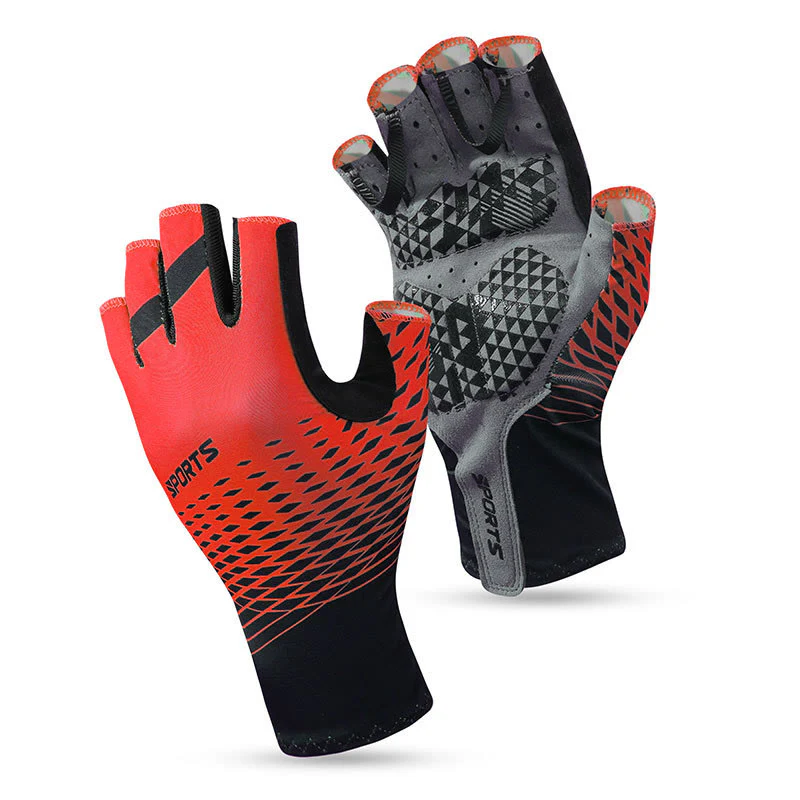 Sports Anti-Slip Breathable Fingerless Gloves - Image 15