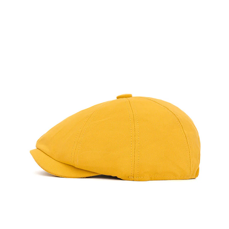 Spring & Summer British Retro Octagonal Hat Beret - Image 2