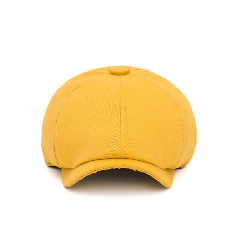 Spring & Summer British Retro Octagonal Hat Beret - Image 3