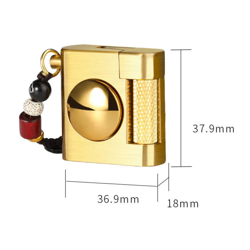 Square Rotating Decompression Inflatable Kerosene Lighter - Image 10