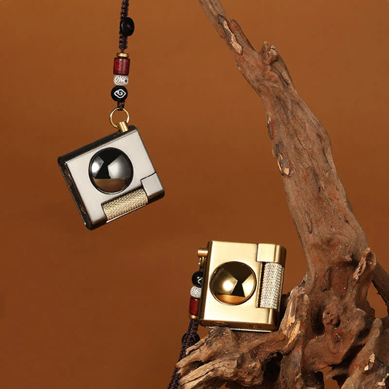 Square Rotating Decompression Inflatable Kerosene Lighter - Image 11