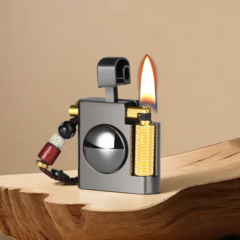 Square Rotating Decompression Inflatable Kerosene Lighter - Image 13