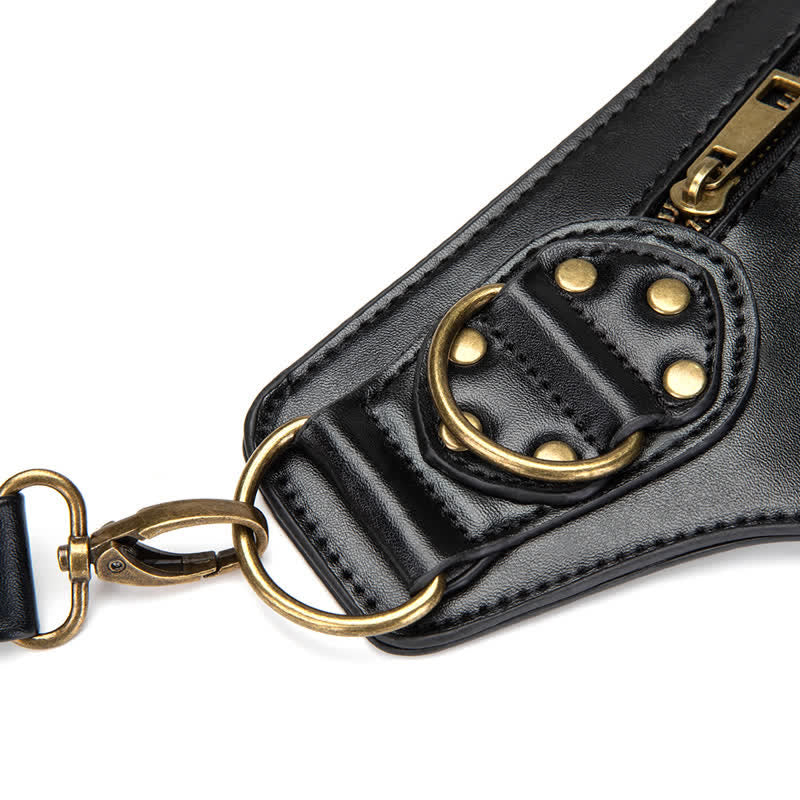 Steampunk Fanny Pack Thigh Holster Shoulder Waist Leg Bag - Image 12
