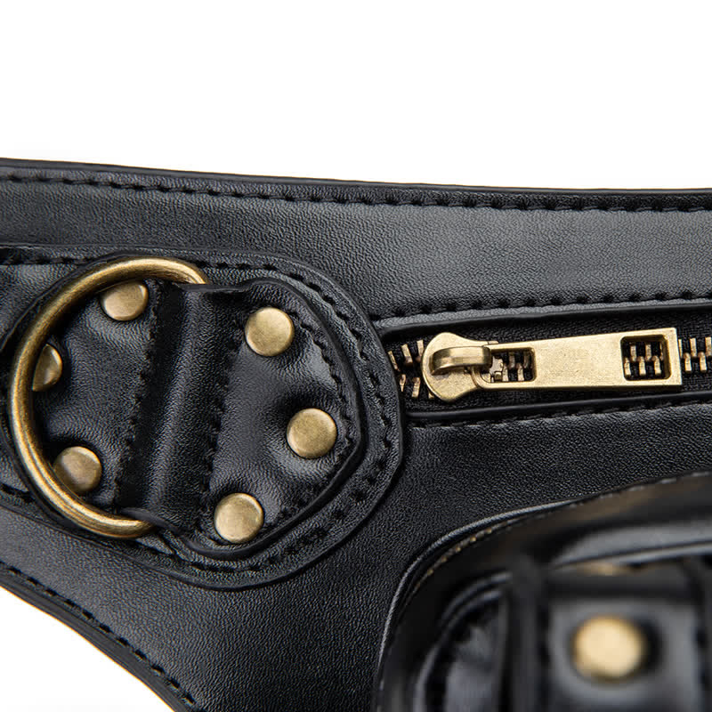 Steampunk Fanny Pack Thigh Holster Shoulder Waist Leg Bag - Image 13