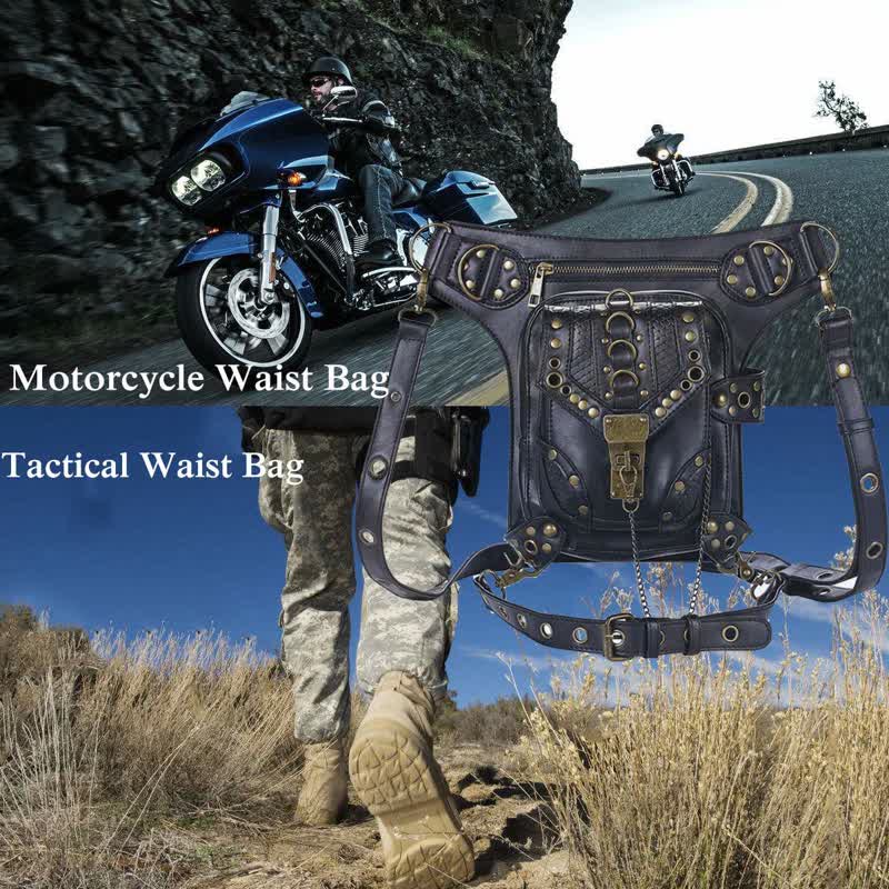 Steampunk Fanny Pack Thigh Holster Shoulder Waist Leg Bag - Image 3