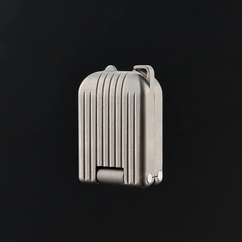 Suitcase Shape Unboxing EDC-Tool Hidden Knife Keychain - Image 7