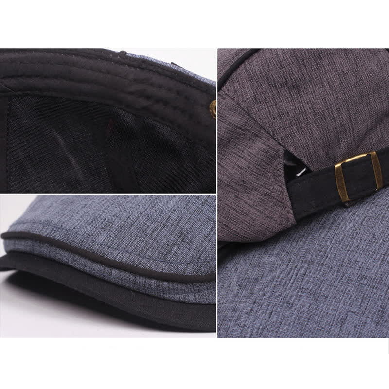 Sunhat Casual Flat Cap Classic Beret Hat - Image 6
