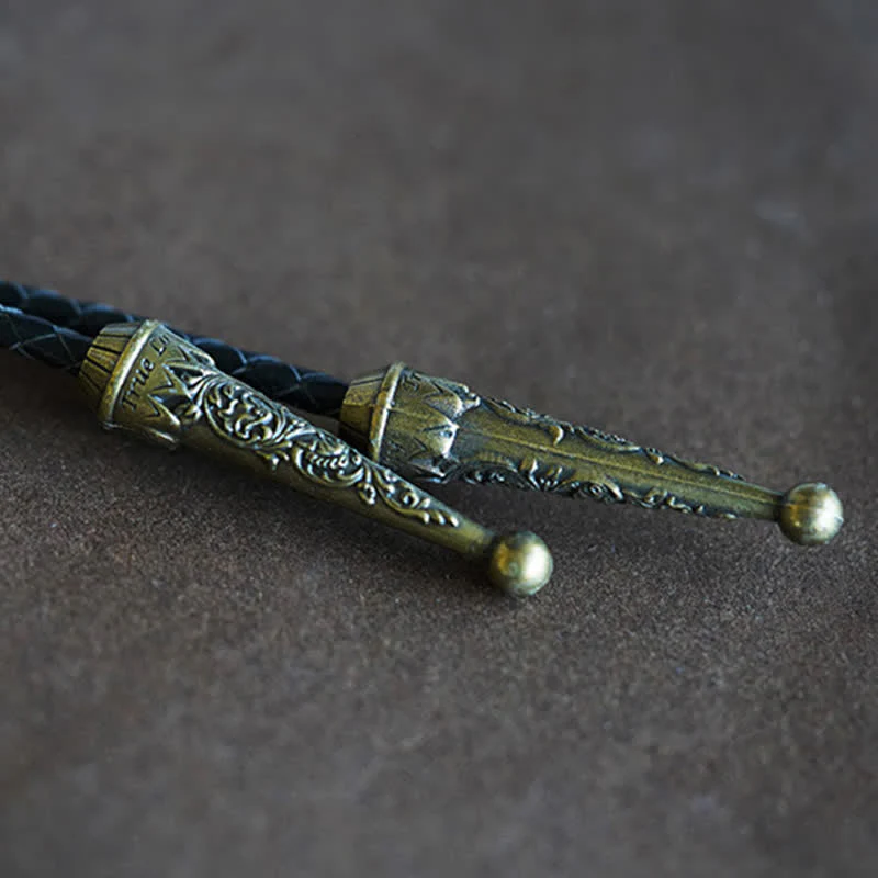 Texas Lone Star Longhorn Pendant Bolo Tie - Image 7
