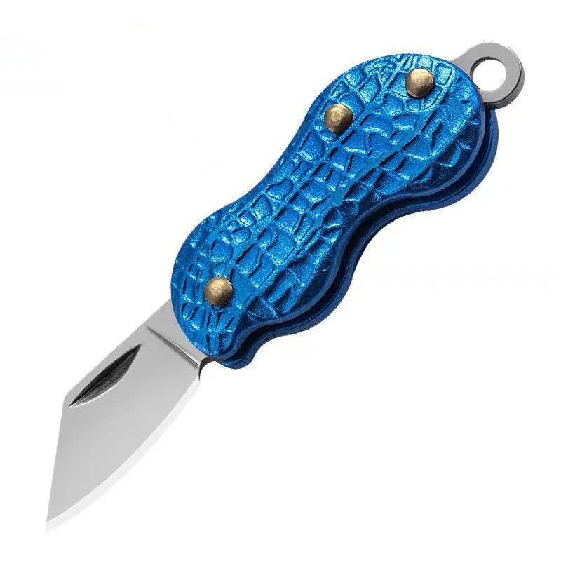 Tiny Cute Peanut Pocket Knife Keychain - Image 9