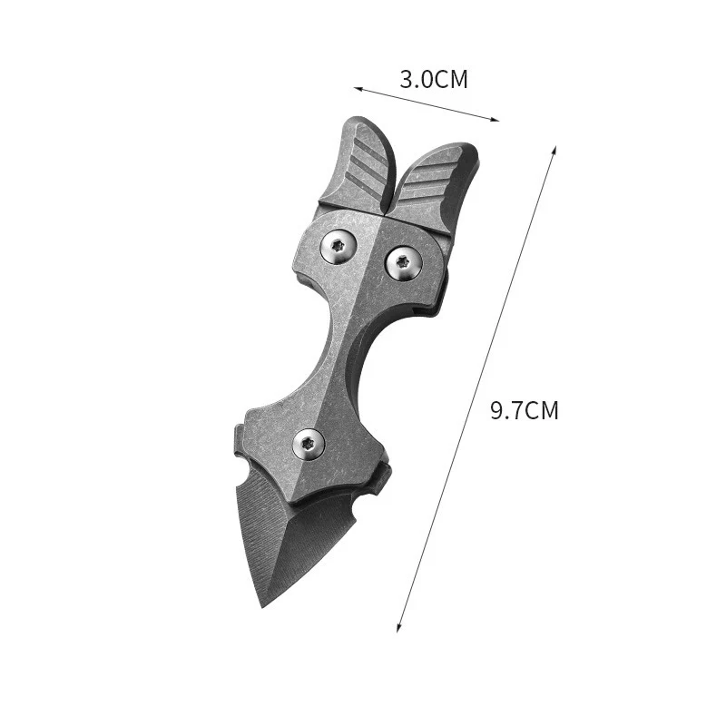Titanium Alloy Multifunctional Portable Self-defense EDC-Tool Knife - Image 6