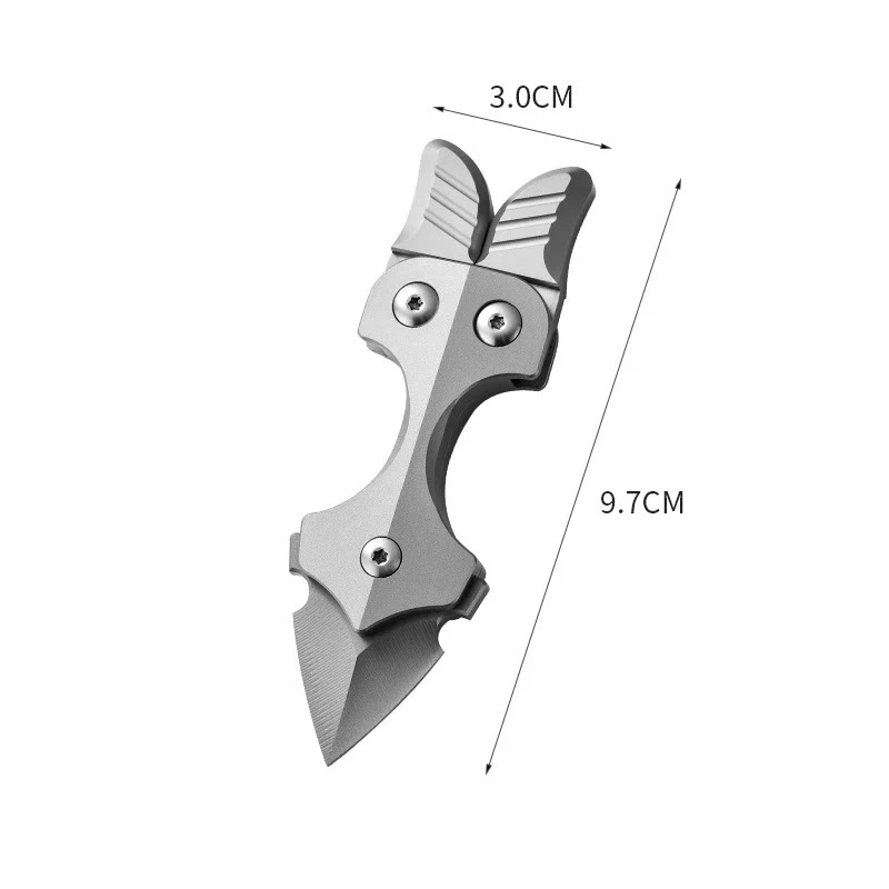 Titanium Alloy Multifunctional Portable Self-defense EDC-Tool Knife - Image 7