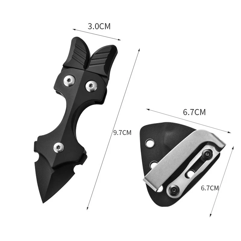 Titanium Alloy Multifunctional Portable Self-defense EDC-Tool Knife - Image 8