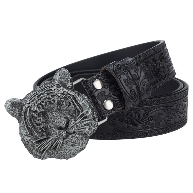 Toger Head Jeans Decorative Western Leather Belt - Image 2