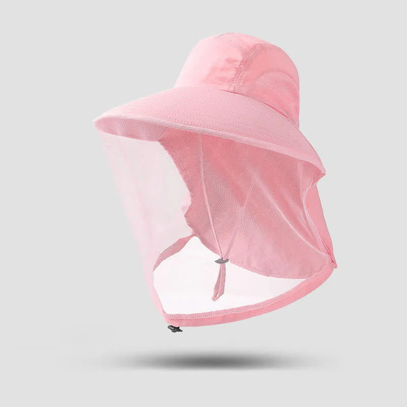 Unisex Anti Mosquito Insect Bucket Hat With Veil Mesh Protection - Image 20