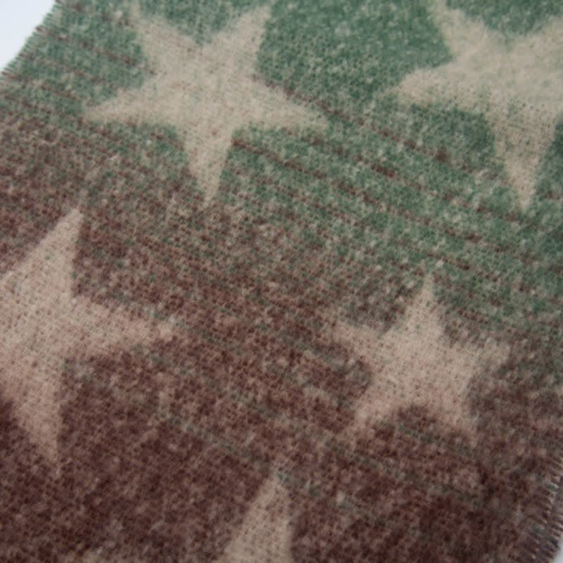 Unisex Thick Fashion Five Pointed Star Roving Scarf - Image 6