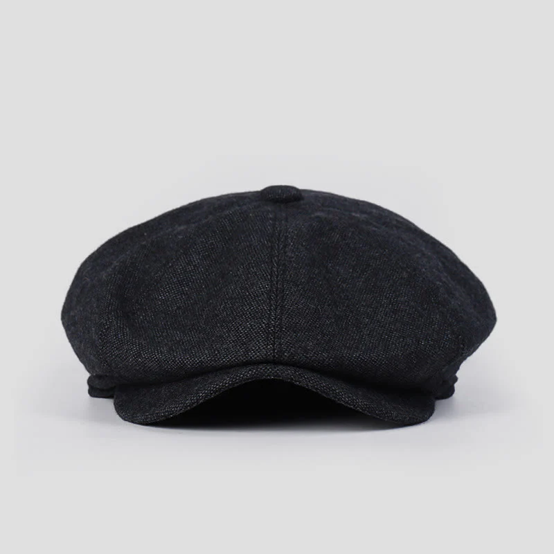 Unisex Winter Retro Personalized Beret Hat - Image 4