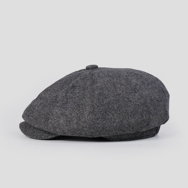 Unisex Winter Retro Personalized Beret Hat - Image 5