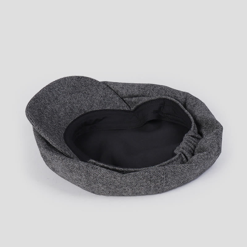 Unisex Winter Retro Personalized Beret Hat - Image 6