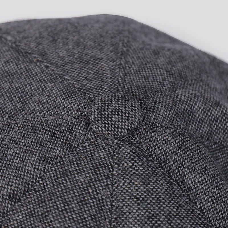 Unisex Winter Retro Personalized Beret Hat - Image 7