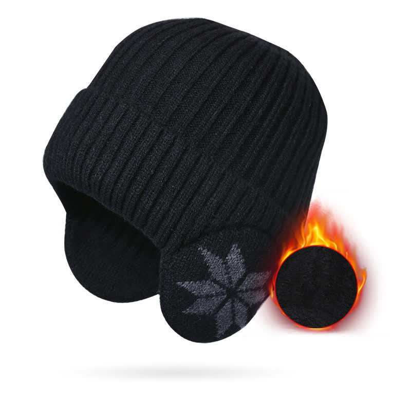 Unisex Winter Warm Thickened Beanie Knitted Hat - Image 9
