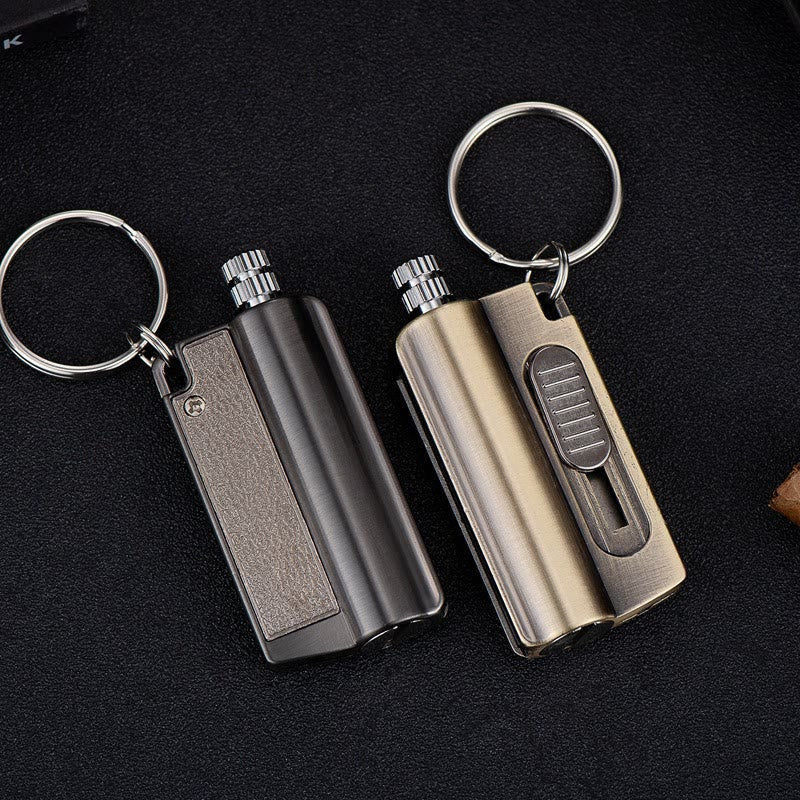 Utility Knife Box Opener Permanent Match Keychain Kerosene Lighter - Image 6