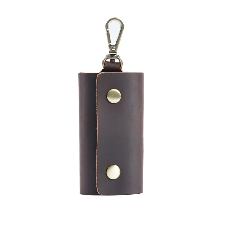 Versatile Belt Key Holder Leather Car Key Case - Image 12