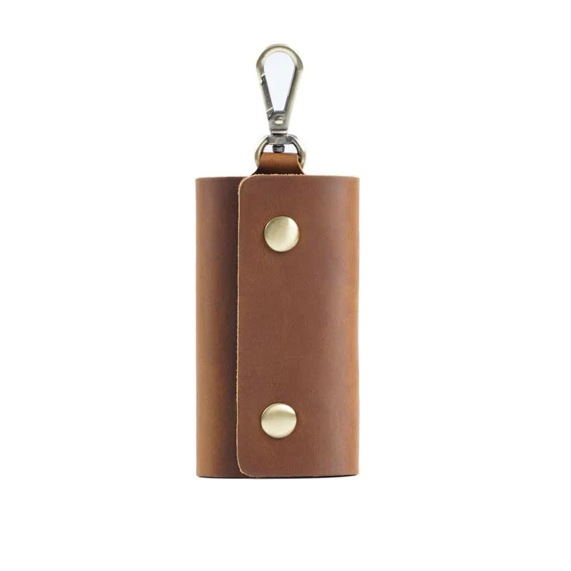 Versatile Belt Key Holder Leather Car Key Case - Image 3