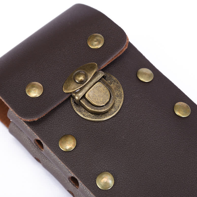 Vertical Double Layers Phone Case Belt Bag - Image 3