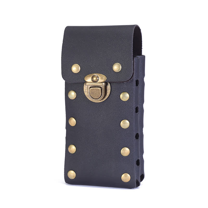 Vertical Double Layers Phone Case Belt Bag - Image 7