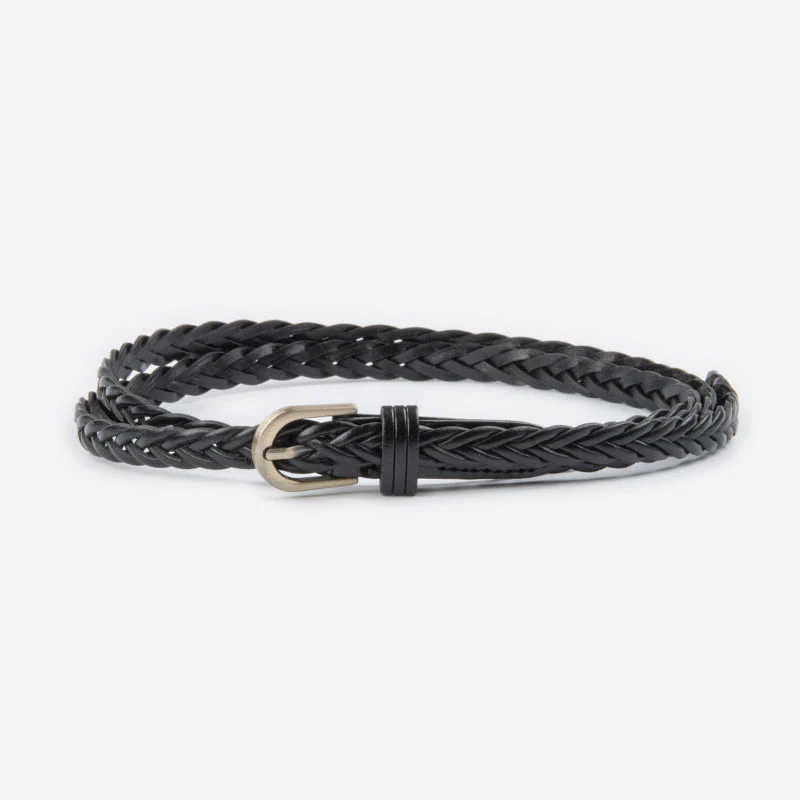 Vintage Braided Belt Girdle Waist Belt Without Holes - Image 12