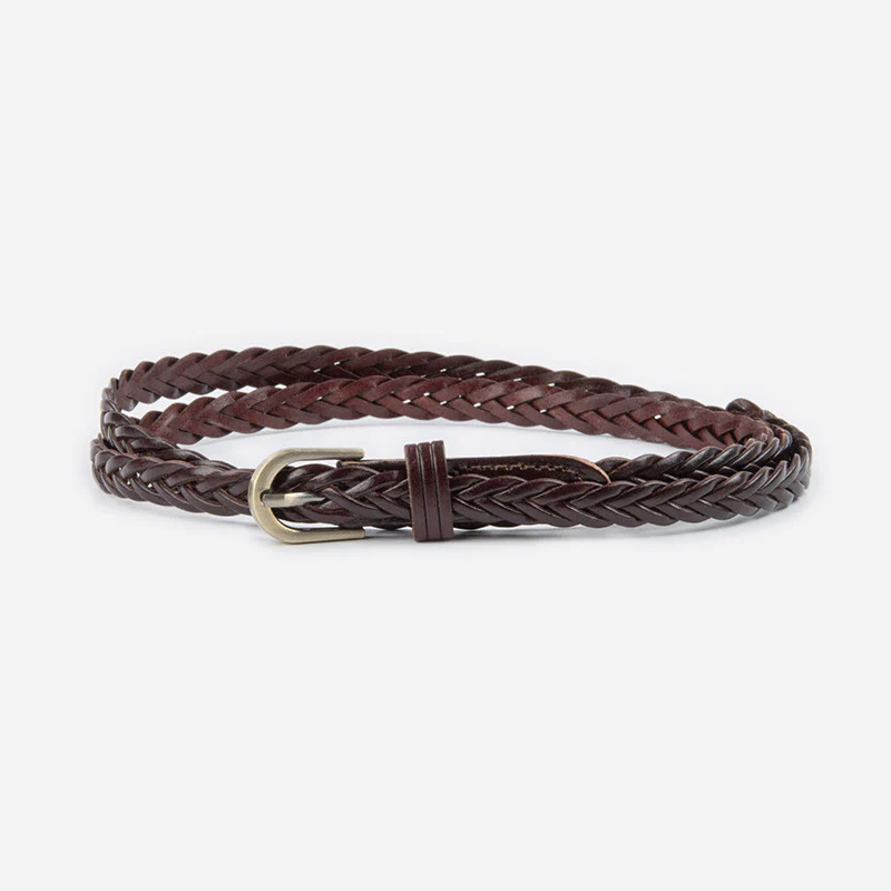 Vintage Braided Belt Girdle Waist Belt Without Holes - Image 13