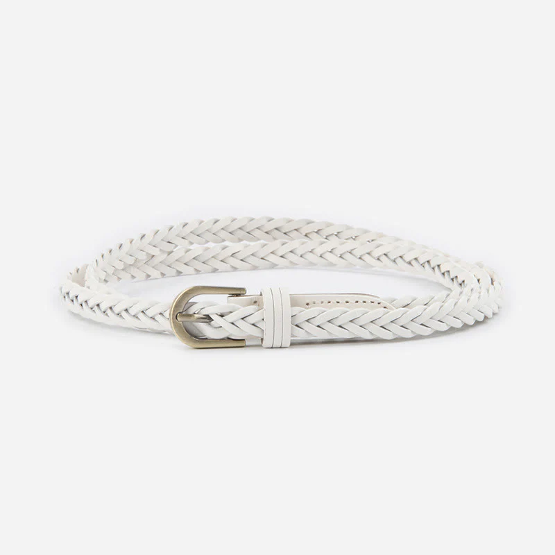 Vintage Braided Belt Girdle Waist Belt Without Holes - Image 15