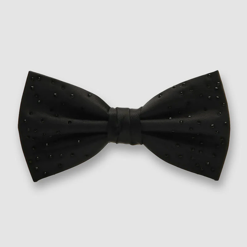 Vintage Creative Diamond Studded Formal Bow Tie - Image 9