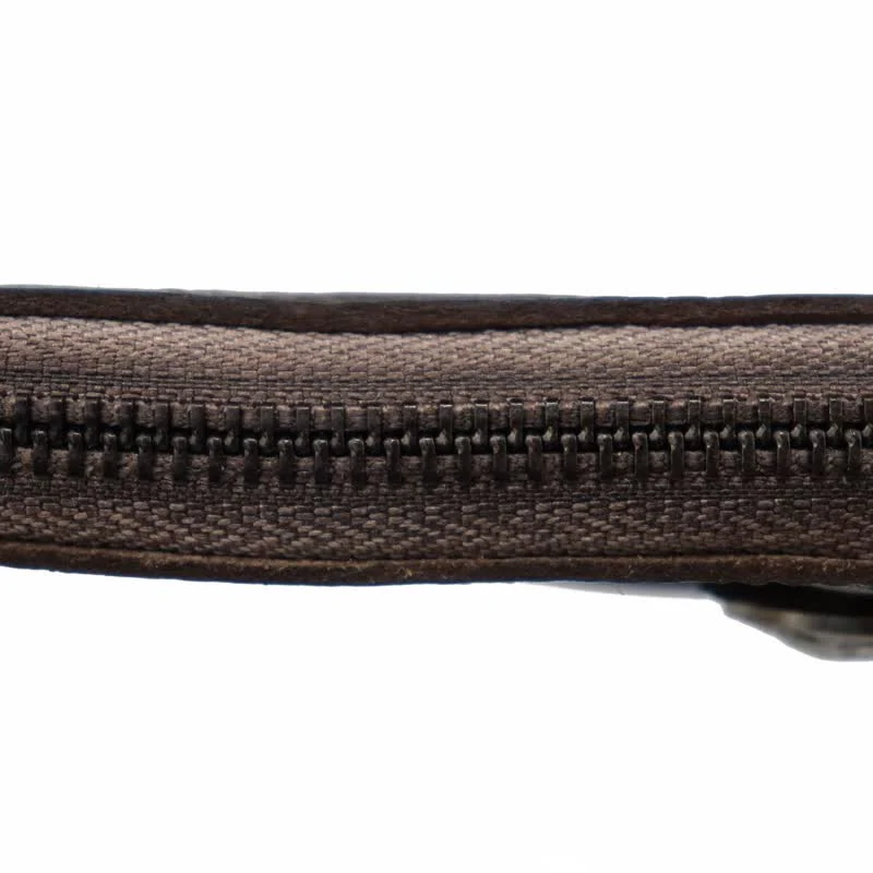 Vintage Medieval Zipper Wallet Leather Key Case - Image 12