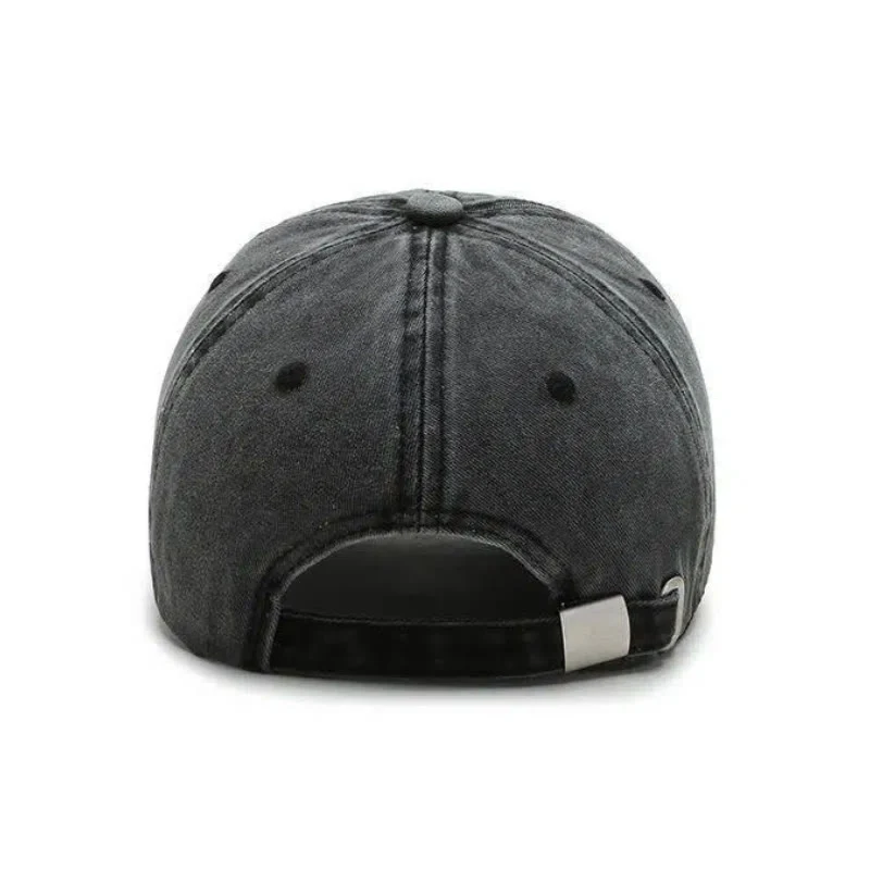 Vintage Nautical Style Worn-out Anchor Embroidered Baseball Cap - Image 5
