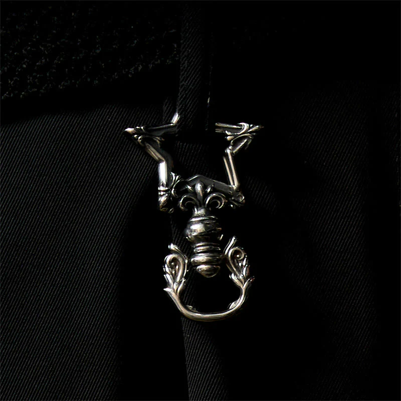 Vintage Polishing Anti-tarnish Rotatable Star Keychain - Image 3