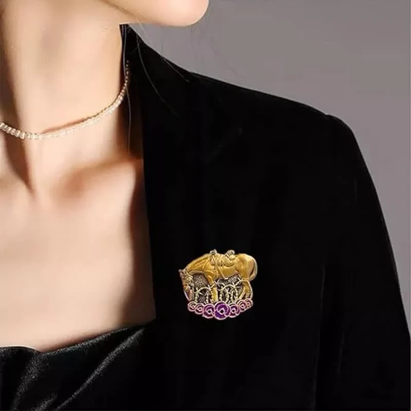 War Horse Remembered Purple Poppy Brooch - Image 4