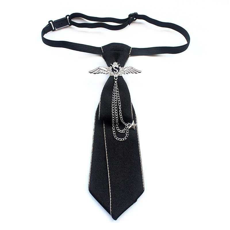 Wings Pre-tied Unisex Necktie With Adjustable Band