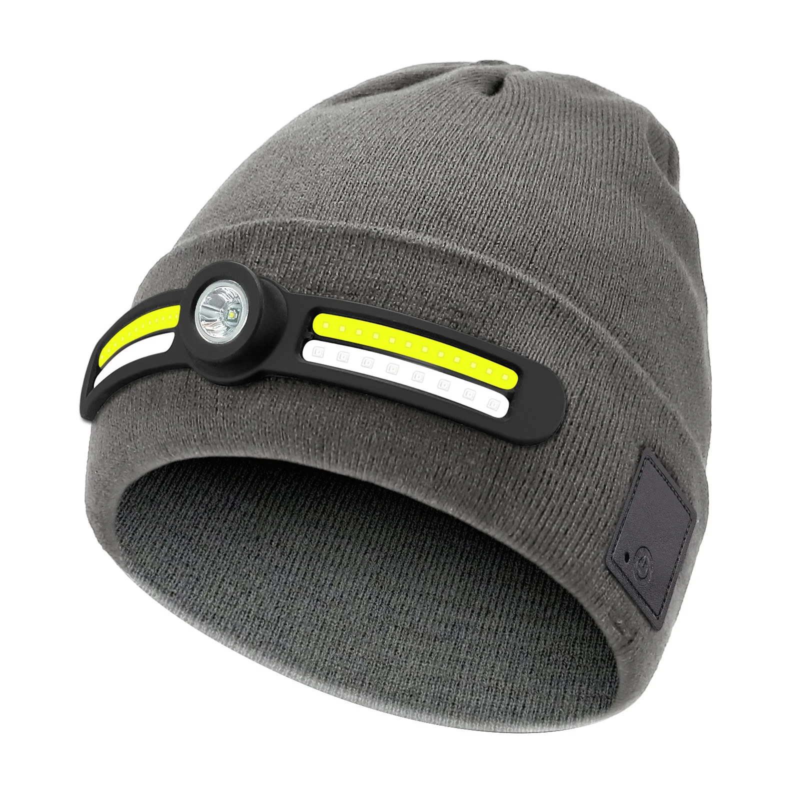 Winter LED Lighting RGB Mode Knitted Beanie Hat - Image 11