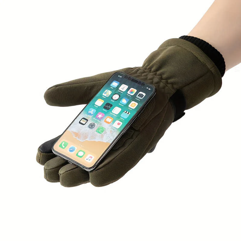 Winter Thermal All Finger Protective Tactical Gloves - Image 8