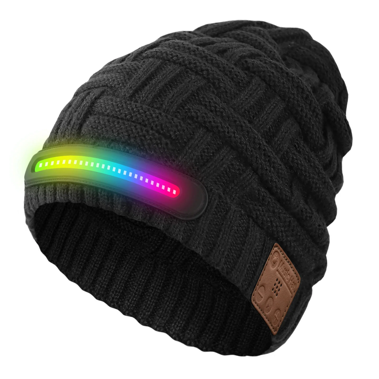 Winter Warm Music Bluetooth Beanie Hat with Lighting - Image 10