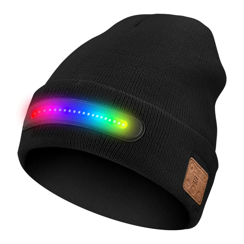 Winter Warm Music Bluetooth Beanie Hat with Lighting - Image 12