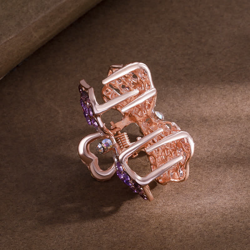 Women's Bling Bow-Knot Hair Claw Hair Clip - Image 4