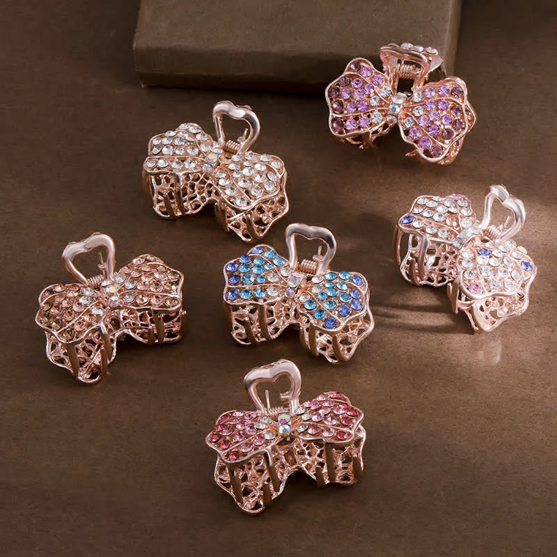 Women's Bling Bow-Knot Hair Claw Hair Clip - Image 5