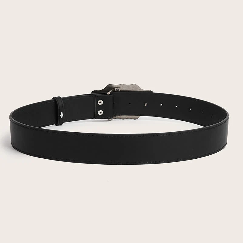Women's Bohemia Turquoise Irregular Buckle Leather Belt - Image 4