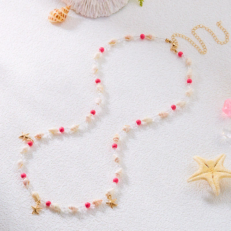 Women's Bohemian Beach Starfish Sea Shell Waist Chain - Image 7