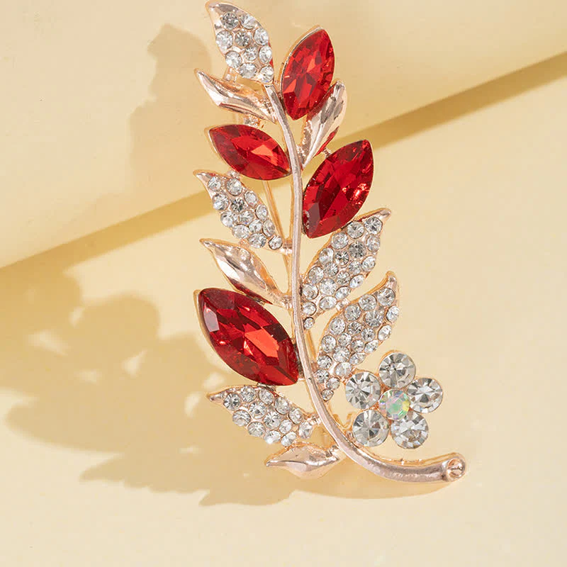 Women's Bohemian Leaves Brooch - Image 2